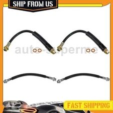 Front Rear Kit Brake Hose Line Dorman 4PCS For Cadillac Fleetwood 4.9L 1992