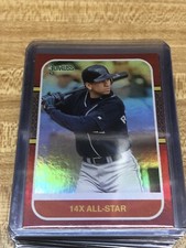 2021 Donruss Baseball Holo Red Variation Retro 14x all-star #253