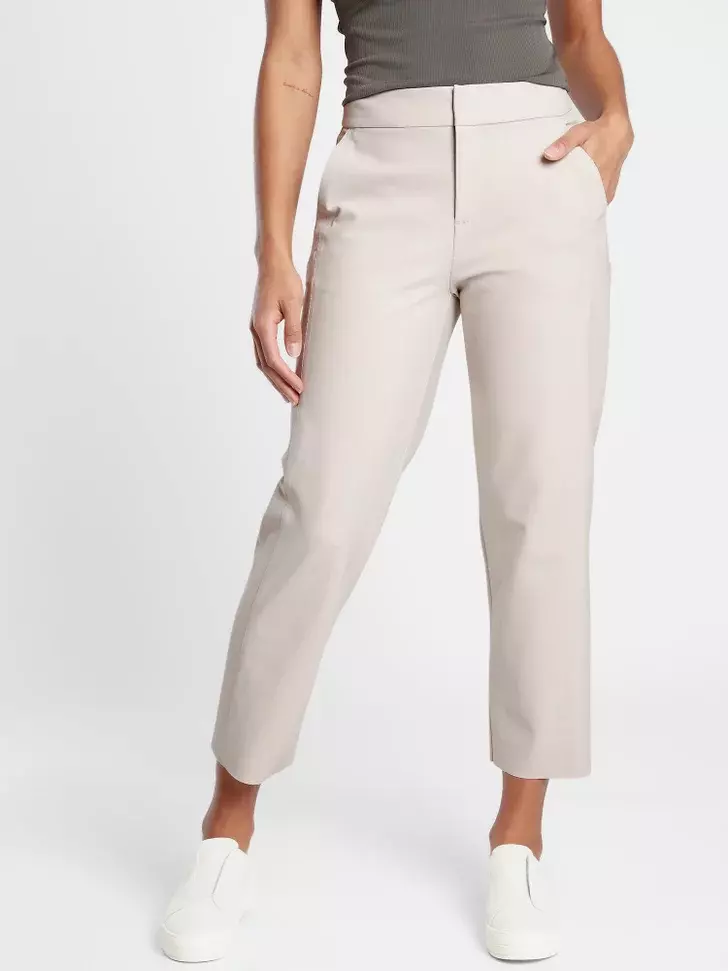 Straight 2024 cropped pants