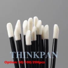 50/100/200 Pcs Disposable Lip Brush Gloss Wands Applicator Makeup Cosmetic Tool