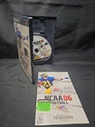 NCAA Football 06 (Sony PlayStation 2, 2005) CIB Complete w/Manual ✅