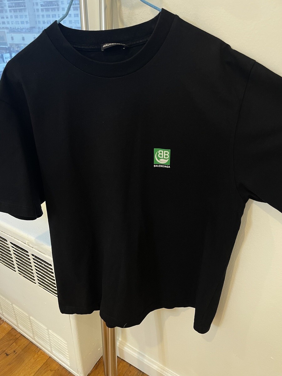 【BALENCIAGA】セール クラシック BBロゴ T-SHIRTS Balenciaga 'Bb' Classic T-Shirt in Black | Lyst
