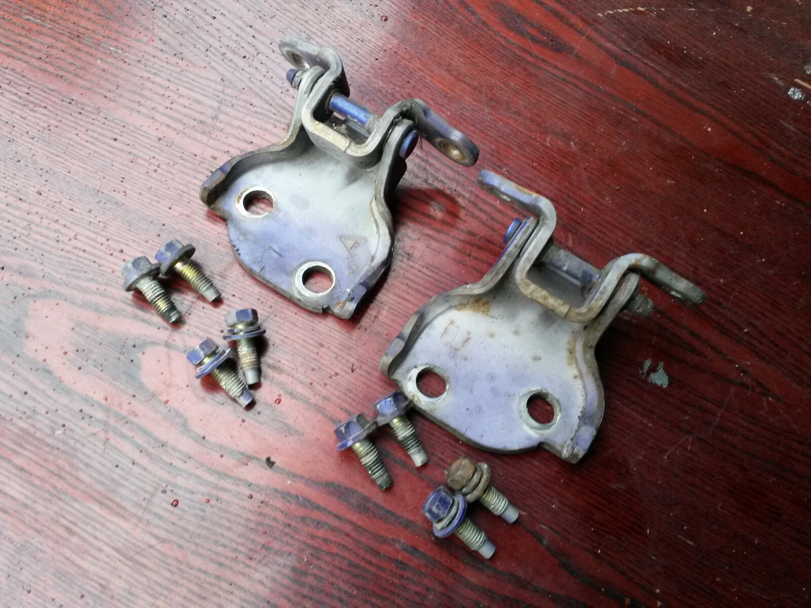 Honda Door Hinges & Bolts Left or Right 92 01 Civic EG EJ9 EK EK9 Type R CRV eBay