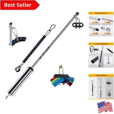 40” Swivel Pogo Stick for Semi Trucks with Lock Screw & Heavy Duty Spring