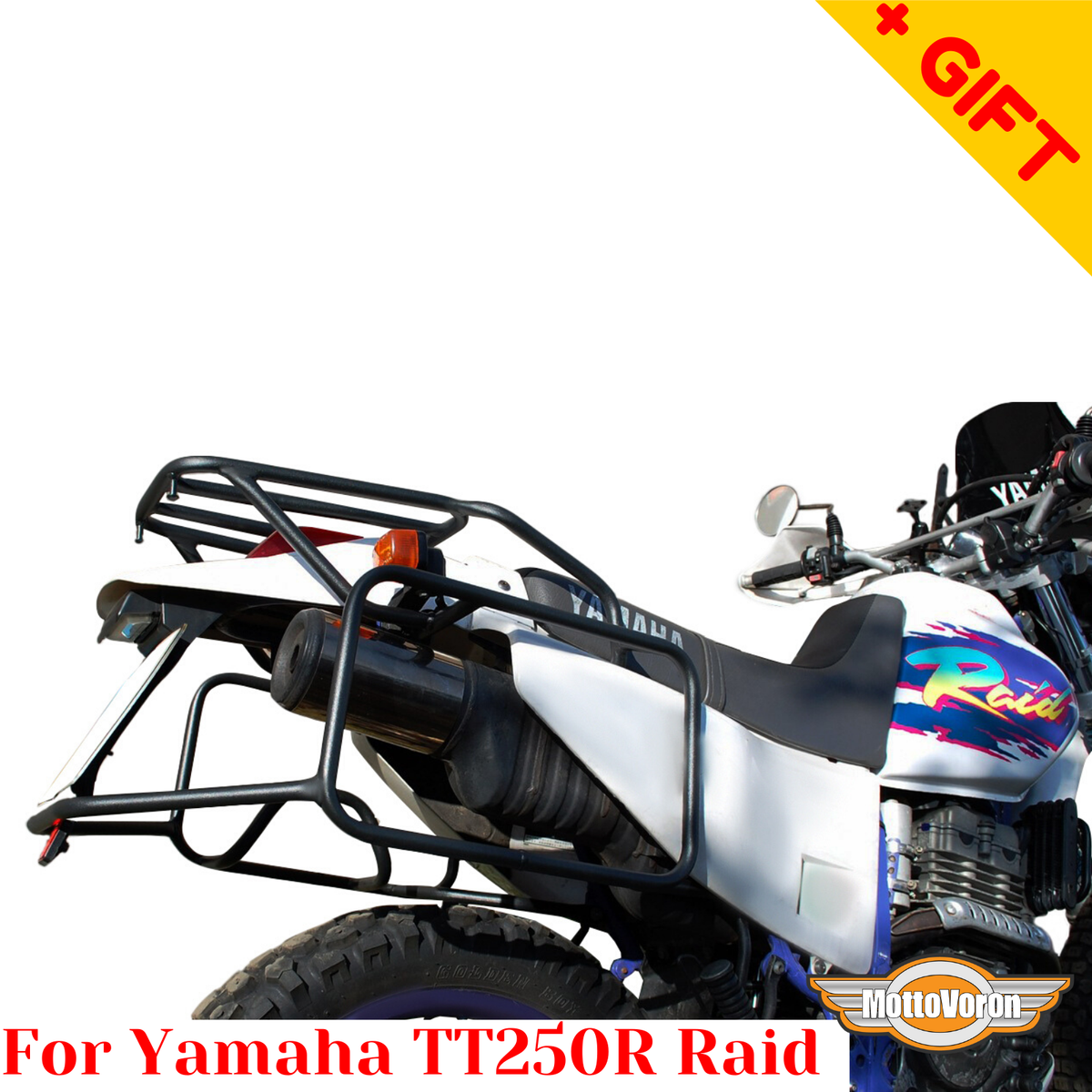 YAMAHA◆TT250R◆ローシート For Yamaha TT250R Raid rack luggage system side carrier for soft