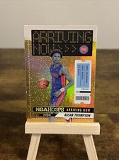 2023-24 NBA Hoops AUSAR THOMPSON Holo Gold Foil Arriving Now Rookie PISTONS #21