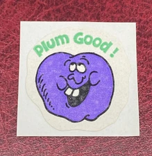 Vintage Trend Matte 80S Scratch And Sniff Sticker No TM Read Item Description