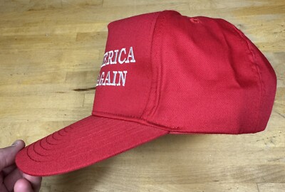 NWT RED Custom Trump trucker hat 448243673_761501259204087_8253  main image 2