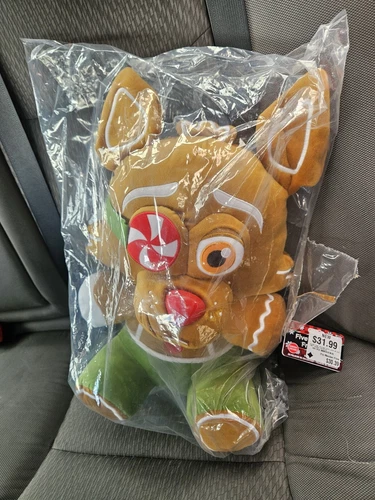 Gingerbread Foxy Jumbo "16''  Plush Gamestop Exclusive Funko FNAF