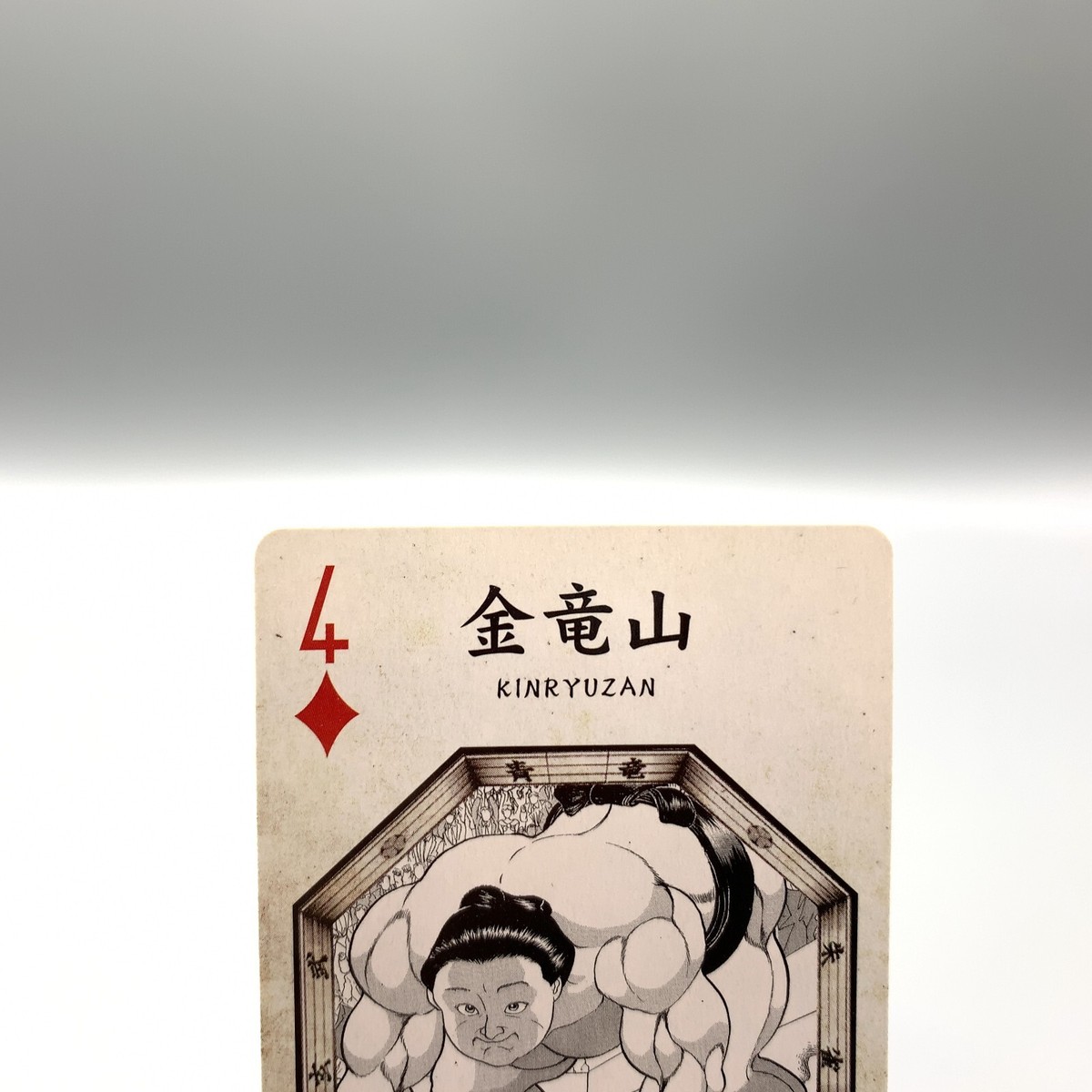 Kinryuzan Baki the Grappler Playing cards Trump 4 diamond Japan