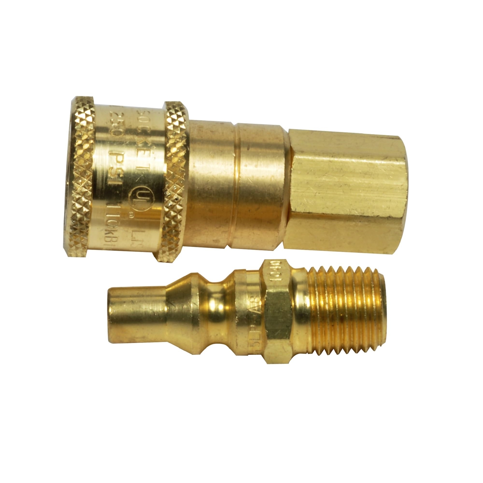 Propane or Natural Gas Connector Set, 1/4