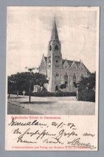 Ansichtskarte Deutsch Ostafrika , Katholische Kirche Daressalam 1907