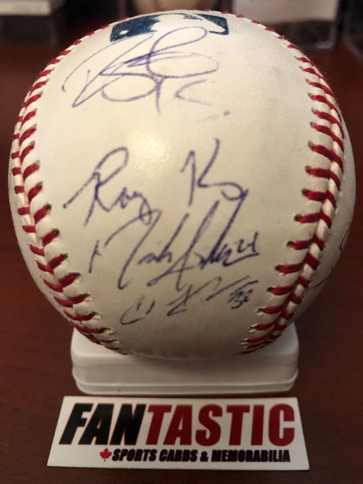 2007 Washington Nationals Signed ROML Baseball 15 Autographs! See Description - Image 2 of 4