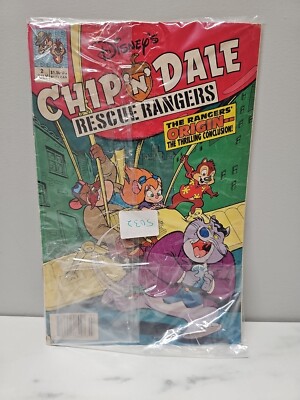 Chip 'n' Dale Rescue Rangers #2 Marvel Comics 1990 Disney - TV show