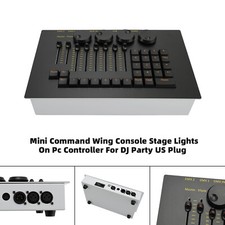 Mini Command Wing Console Stage Lights On Pc Controller For DJ Party Plug US