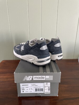 New Balance 990v2 Made in USA ネイビー New Balance 990v2 Made in USA Navy Sz 7 US/40 EU M990NB2
