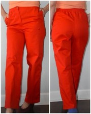 Vintage 80s Wrangler Red Straight Leg High Rise Womens Medium Pants