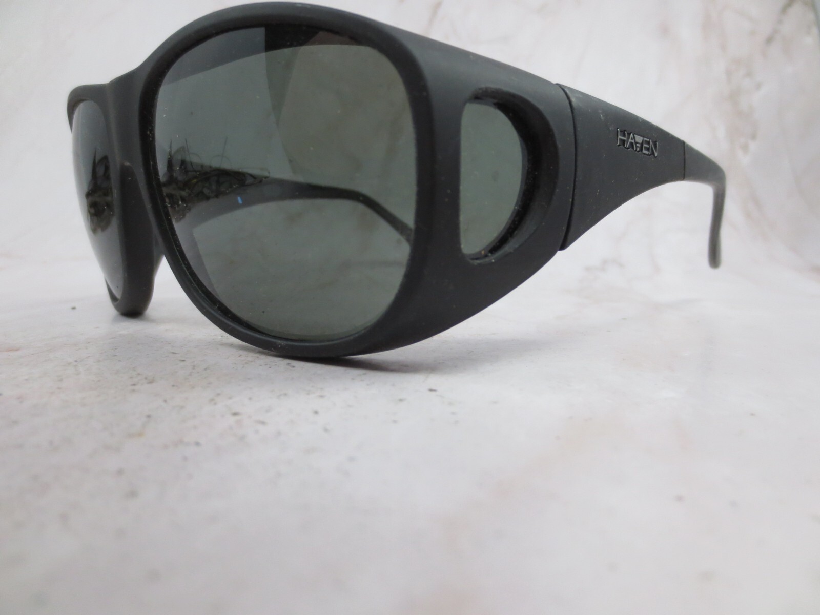 Ironman Foster Grant Sunglasses Frame SR0423 FO-001 Men's Black Plastic Full Rim image 2