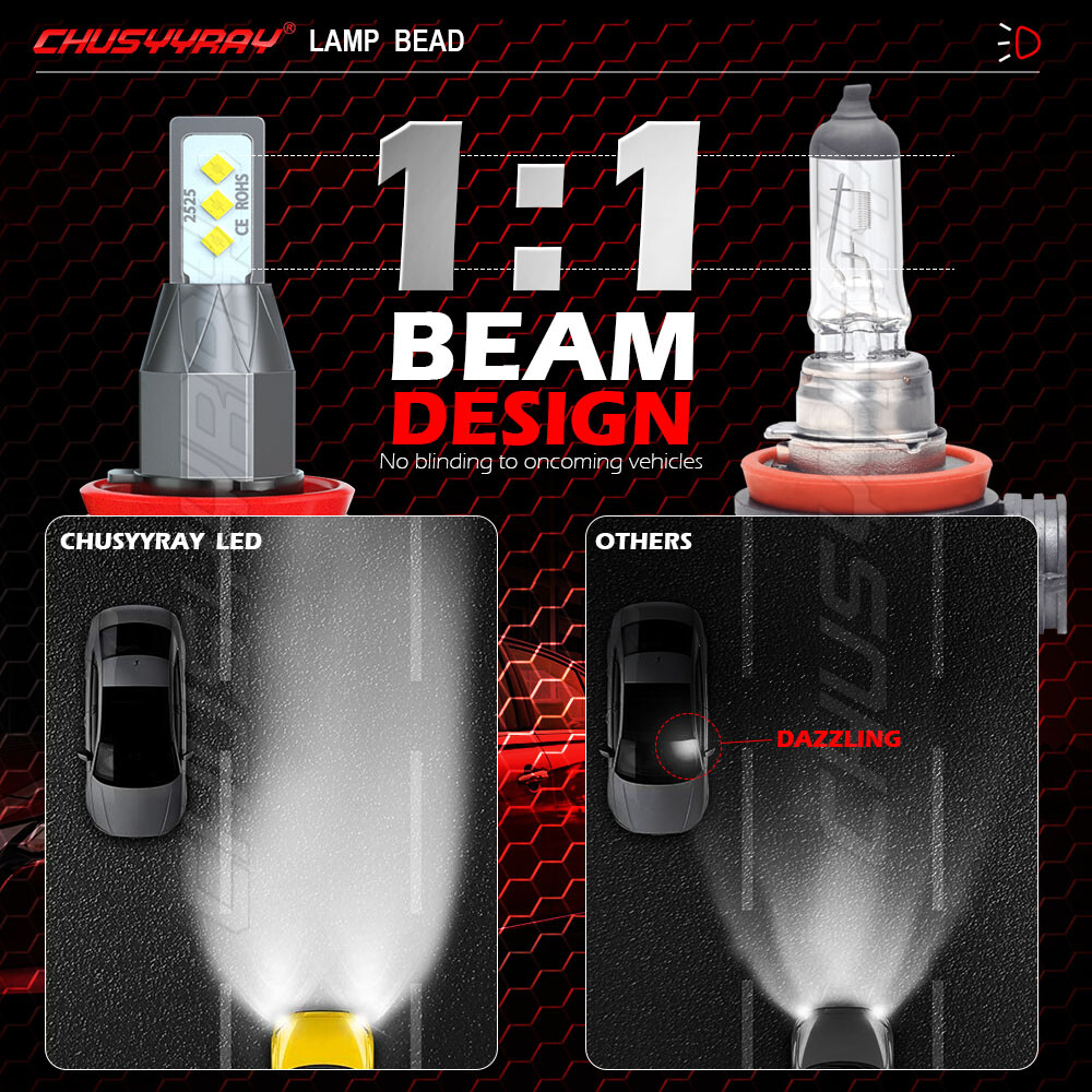 Kit De Bombillas LED Para Faros Antiniebla Para For Toyota Tacoma 2016-2020 2021