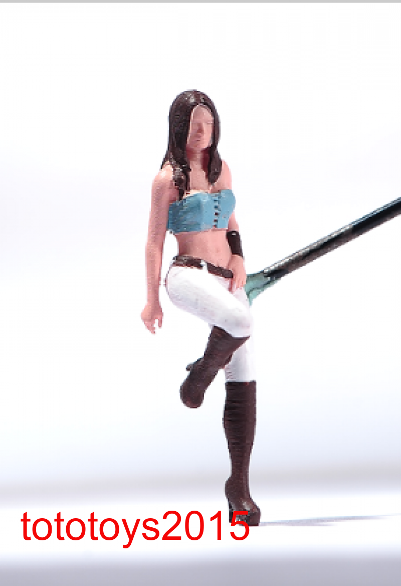 1/64 Female Girl Scene Prop Minitures Doll Figures For Cars 1/64 Female Girl Scene Prop Minitures Doll Figures For Cars