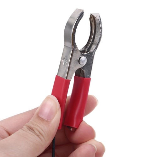 5.5x2.1mm for DC Power Plug Male Connector to Dual Alligator Clip Cable Cord 100 - Afbeelding 4 van 8