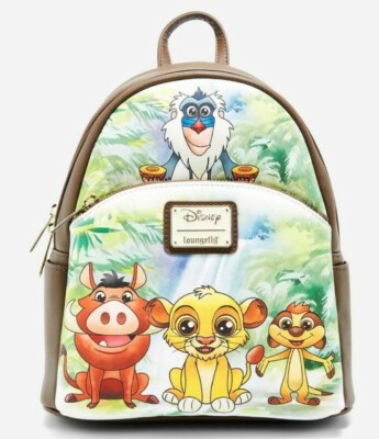 Loungefly Disney The Lion King Chibi Simba & Friends Mini Backpack BNWT Adorable