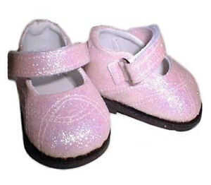 Pink Mary Jane Shoes Fits 18 inch American Girl Dolls