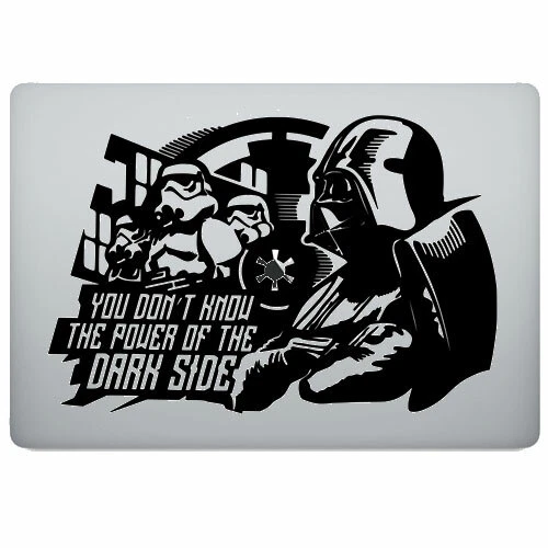 Star Wars Darth Vader Vinyl Decal Sticker for Apple Macbook Air/Pro Laptop Decor - Image 2 of 4