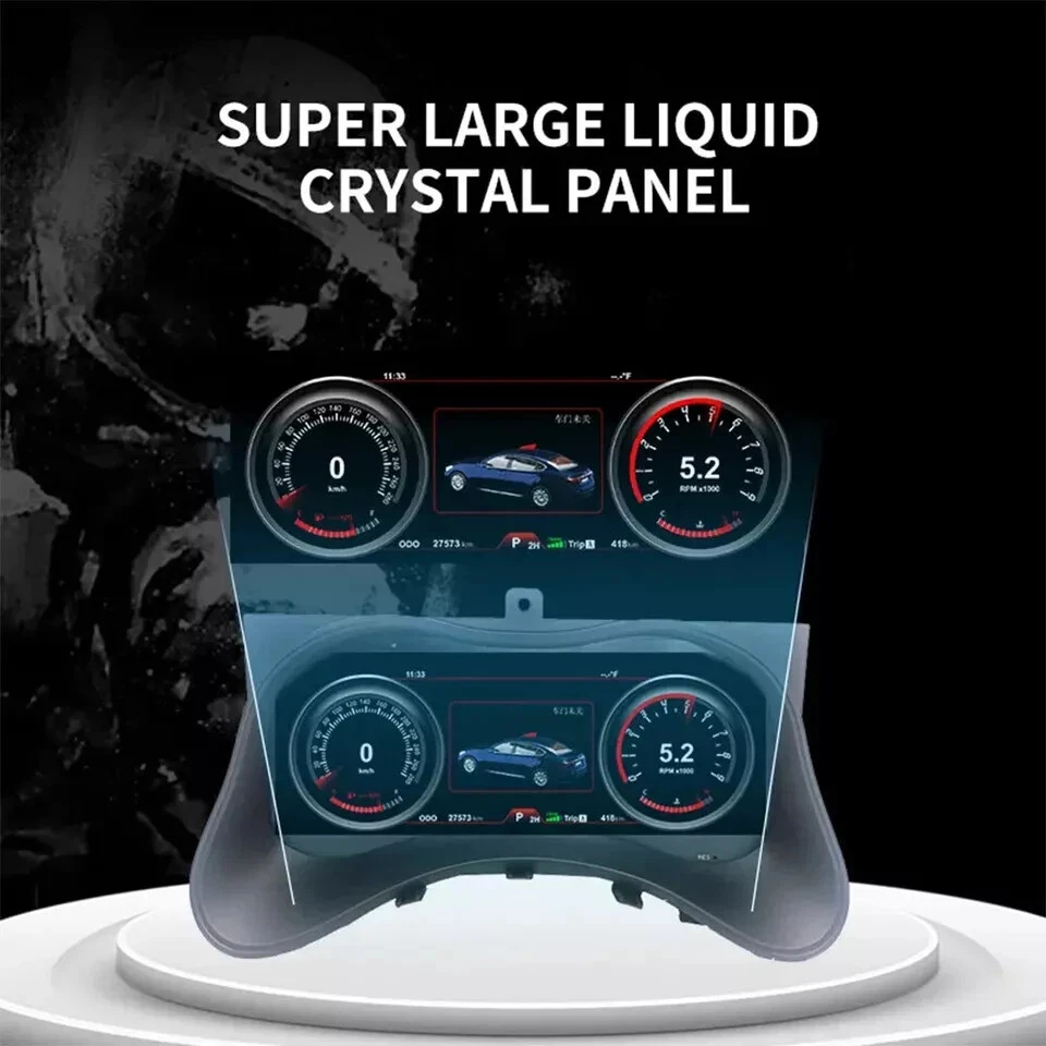 Cuadro de pantalla de instrumentos LCD digital de 12,3"" para Infiniti Q70 2013-2020 Foto 2 de 4