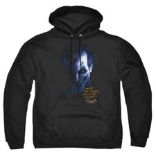 Image of Batman Arkham Asylum "Arkham Joker" Pullover Hoodie, Sweatshirt, Long Sleeve