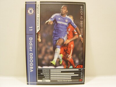 Panini WCCF 2011-12 Didier Drogba 1978 Côte d'Ivoire　No.11 Chelsea FC CFW/ST#029