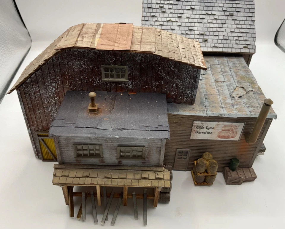 N Scale Old Tyme Barrels Structure Kit Laser Cut - Image 4 of 4