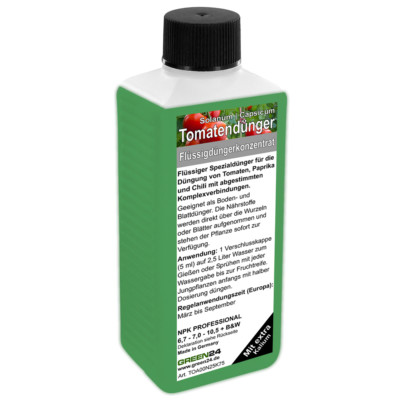 Tomaten-Dnger Paprika-Dnger Chilli-Dnger NPK Flssig Dnger der Profis!  250ml | eBay.de