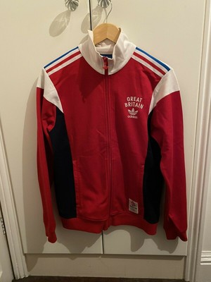adidas great britain track top