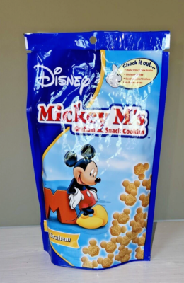 Disney Mickey M's Graham Snack Cookies 20 years old - Collector's