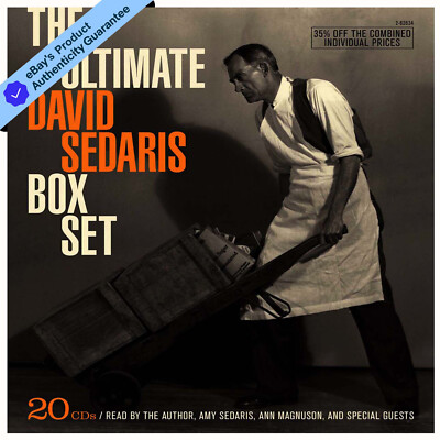 The Ultimate David Sedaris Box Set. Unabridged. Read By David Sedaris 20 CD's.