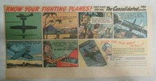 Coca-Cola War Time Ad: "Consolidated PBY Catalina" from 1943 Size: 7.5 x 15 inch