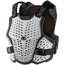 Troy Lee Designs Rockfight CE Flex MX Chest Protector White - XL/2XL Adult