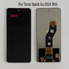 OEM LCD Display Touch Screen Digitizer Full Assembly For Tecno Spark Go 2024 BG6