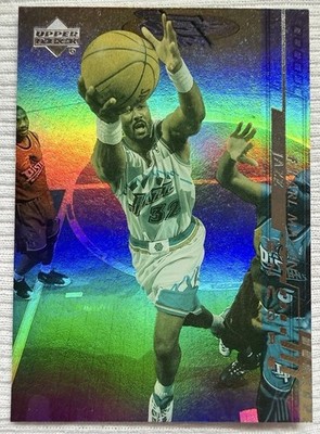 Upper Deck 2001 Karl Malone Utah Jazz #122 Draft Pick Basketball Trading Card