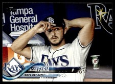 2018 Topps Jacob Faria Tampa Bay Rays #426