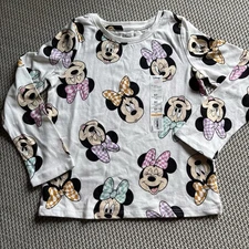 Jumping Beans Disney Minnie Mouse Long Sleeve Tee Toddler Girl Size 5