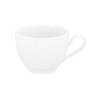 Seltmann Weiden Kaffeeobertasse Amina, Becher, Porzellan, Weiß, 250Ml 001.774130