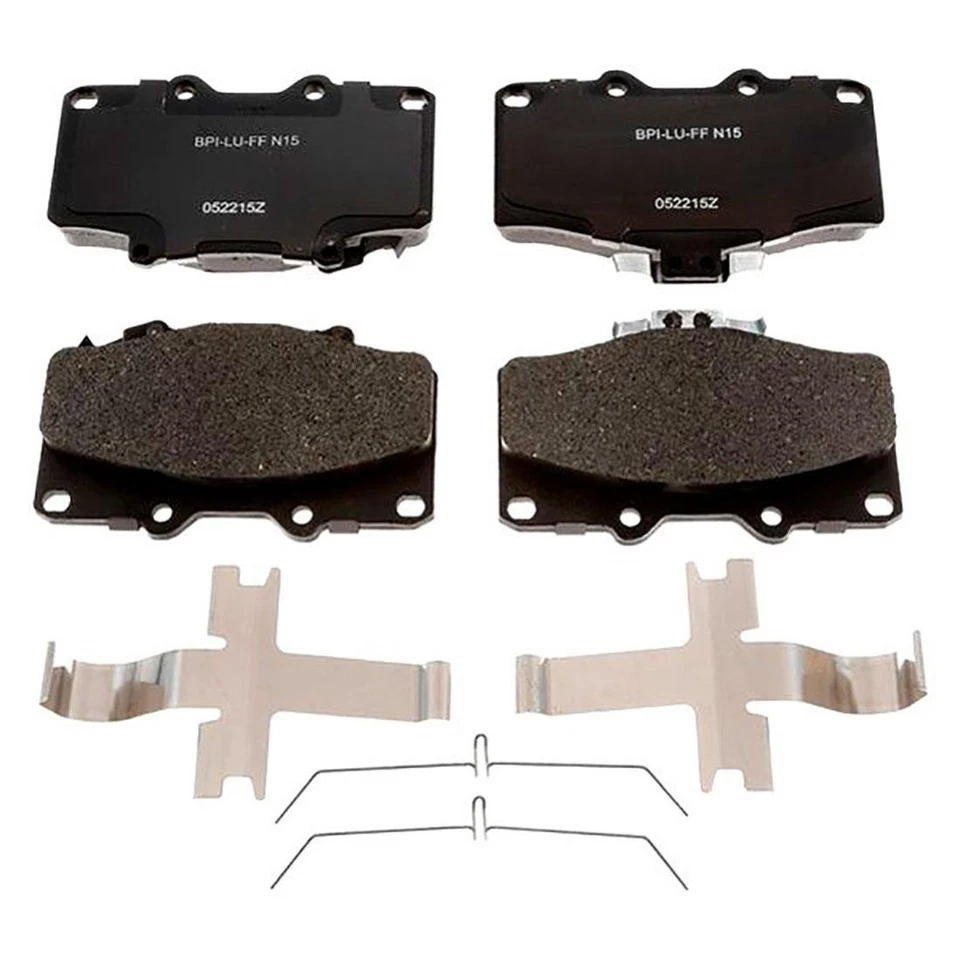 Front Kit Brake Rotors + Ceramic Pads & Hardware For 1992-1995 Toyota 4Runner Foto 2 de 4