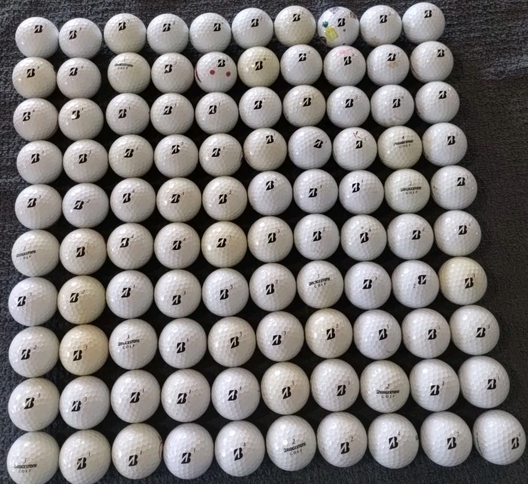 S) Bridgestone Tour B Various Models Used Golf Balls 3a Cond. (tb11)