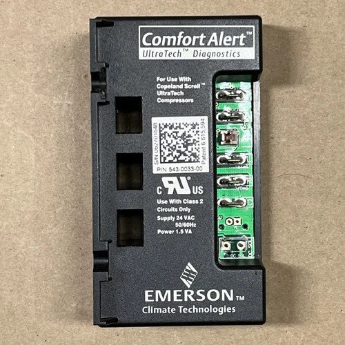 OEM EMERSON 543-0033-00 COMFORT ALERT CONTROL BOARD HVAC Two Stage Control