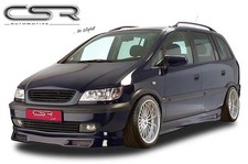 Front Ansatz Spoiler Schwert Diffusor Lippe Tuning für Opel Zafira A FA006