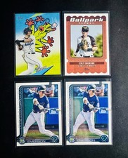 Colt Emerson 2025 Topps Pro Debut (4) Card Lot - Paper & Inserts