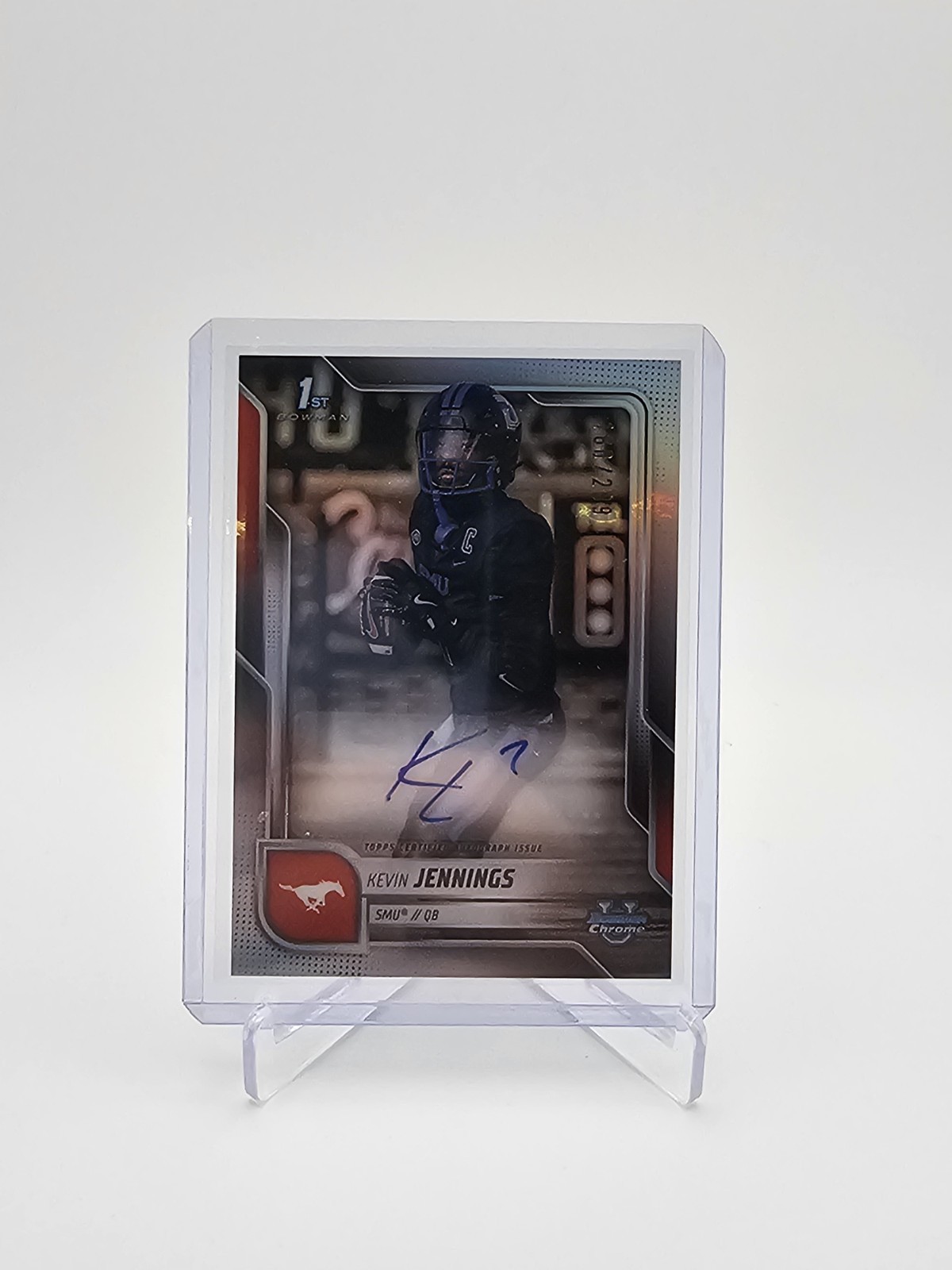 2025 Bowman Chrome University KEVIN JENNINGS 1st Refractor Auto /299