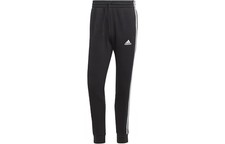 adidas Essentials Fleece 3-Stripes Tapered Cuff Joggers